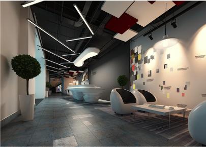 1380平米蘭迪亞傳媒辦公室設(shè)計(jì)