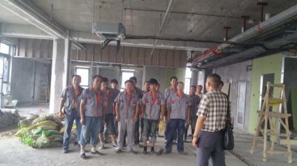 愛回收-朝來科技園（現(xiàn)場(chǎng)開工照)